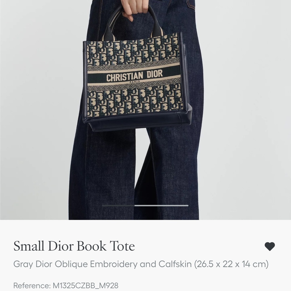 Dior Small Book Tote Bag - Picture 2 of 9